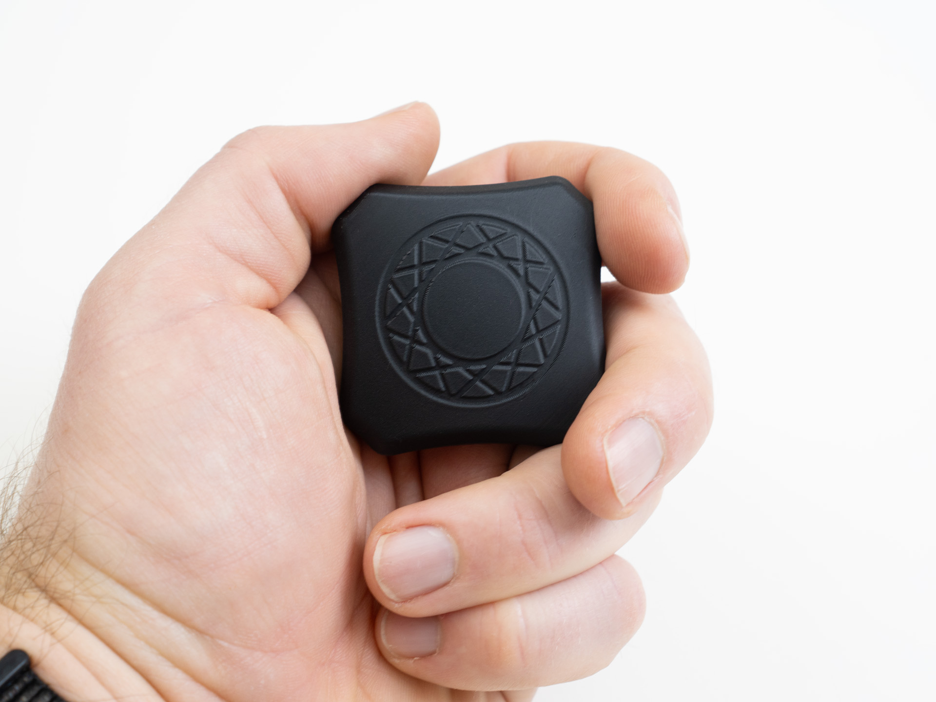 DoomCatcher held in hand